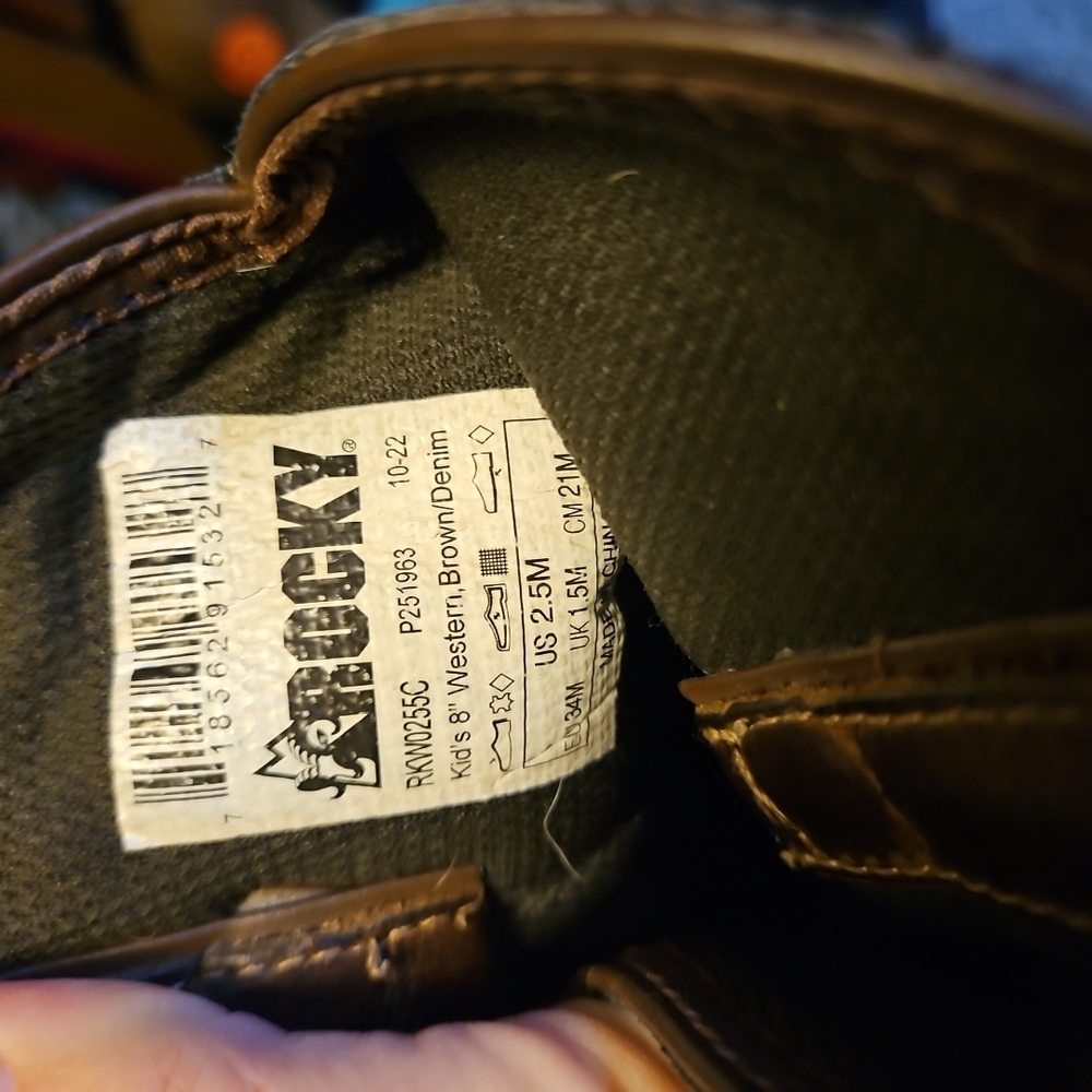 Rocky Men's Brown Western Shoes